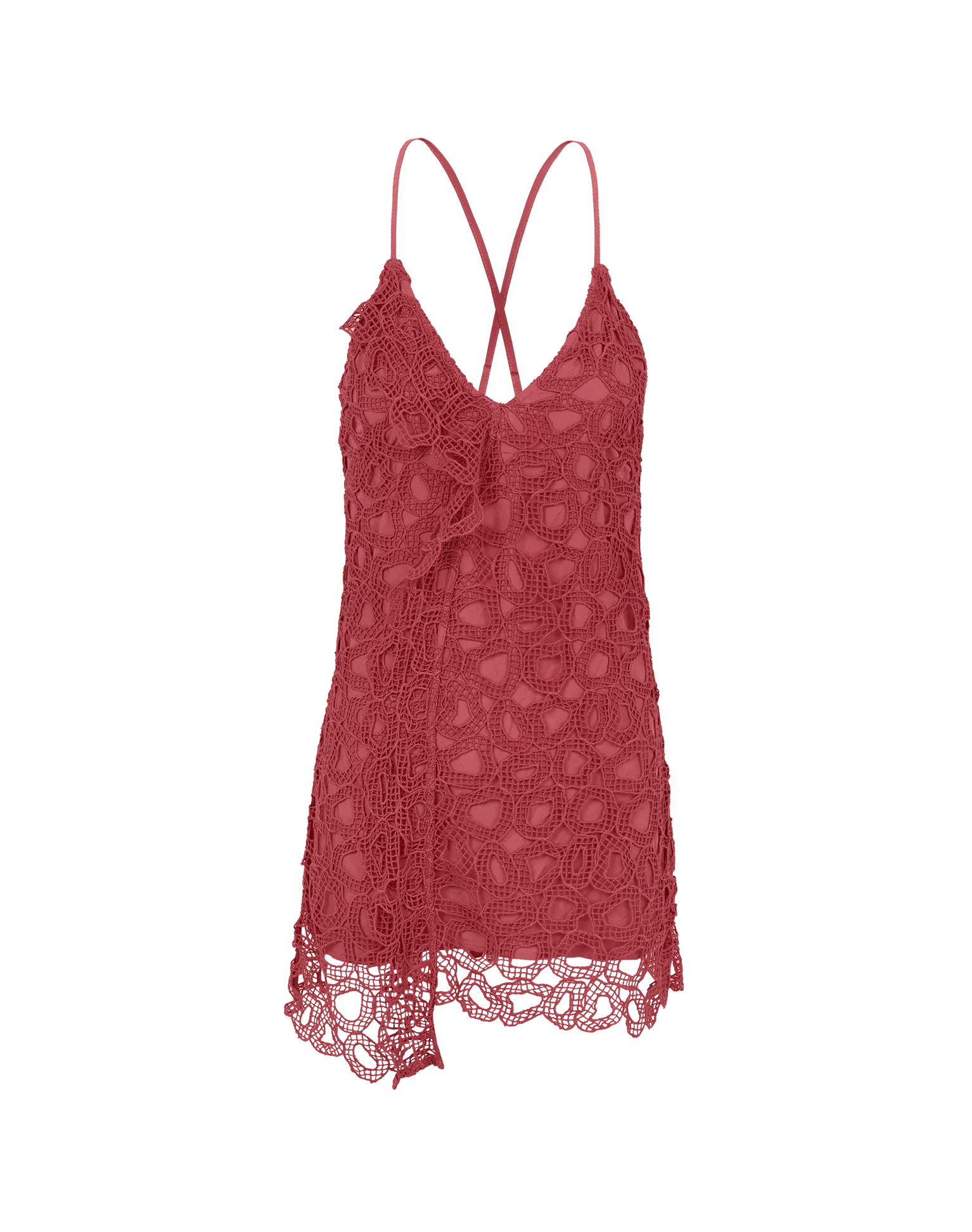 Eyelet Tisa Mini Dress - Primrose