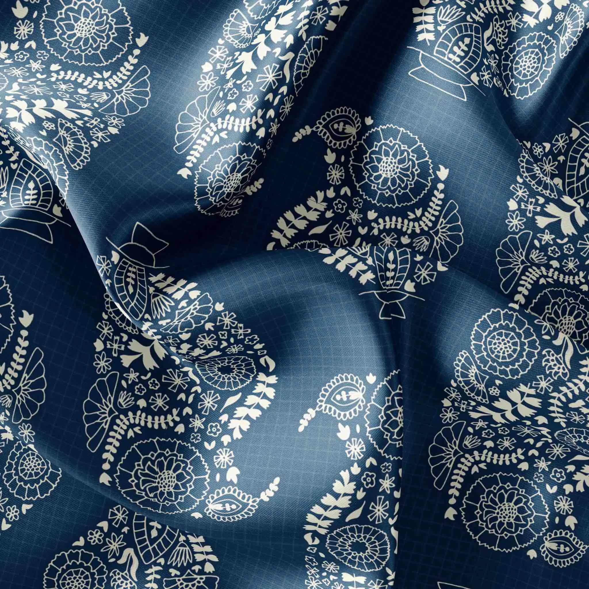 Fabric Satin Bundle - 6 x Summer Designs