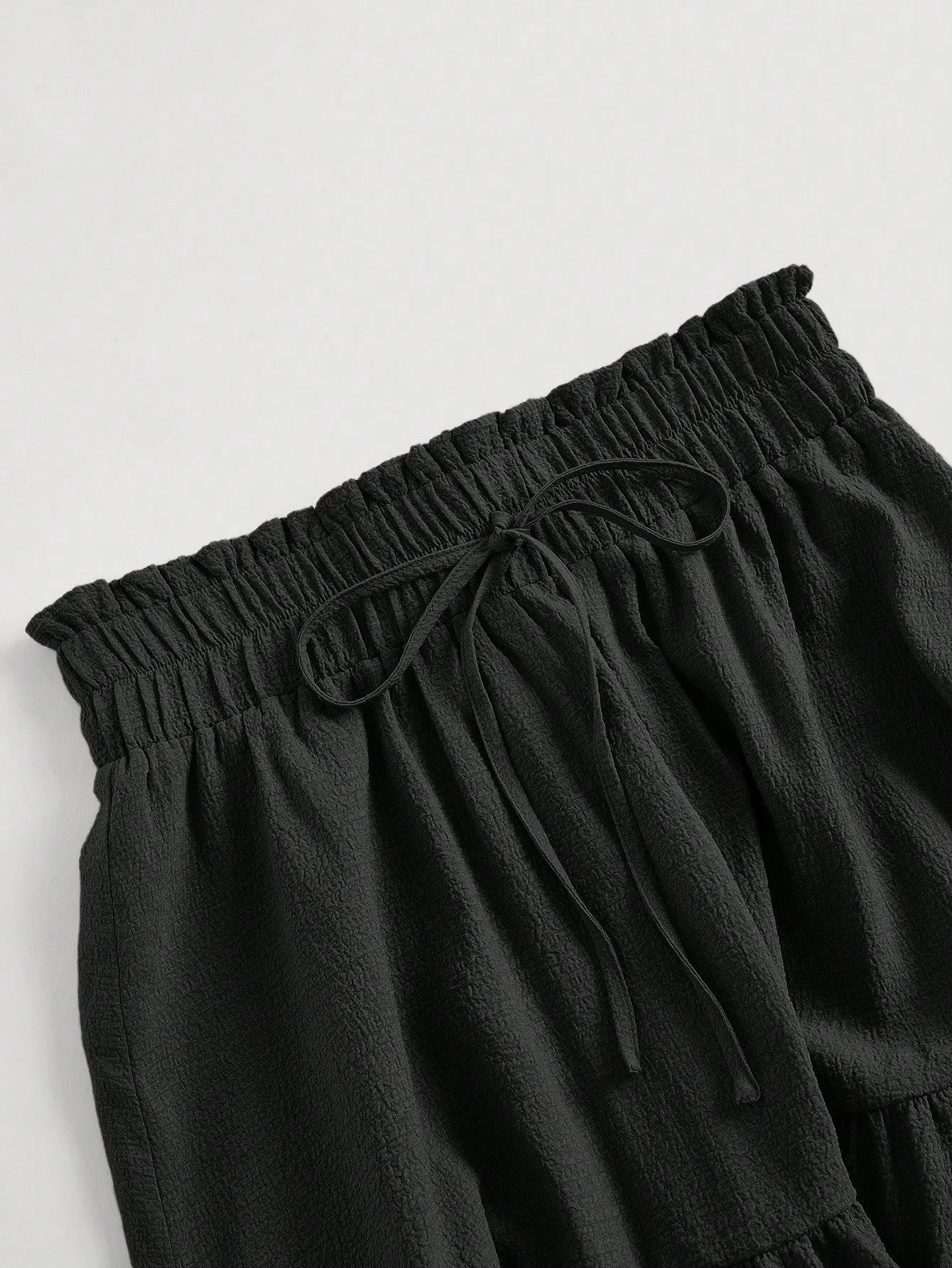 Falda Casual de Mujer con Volantes