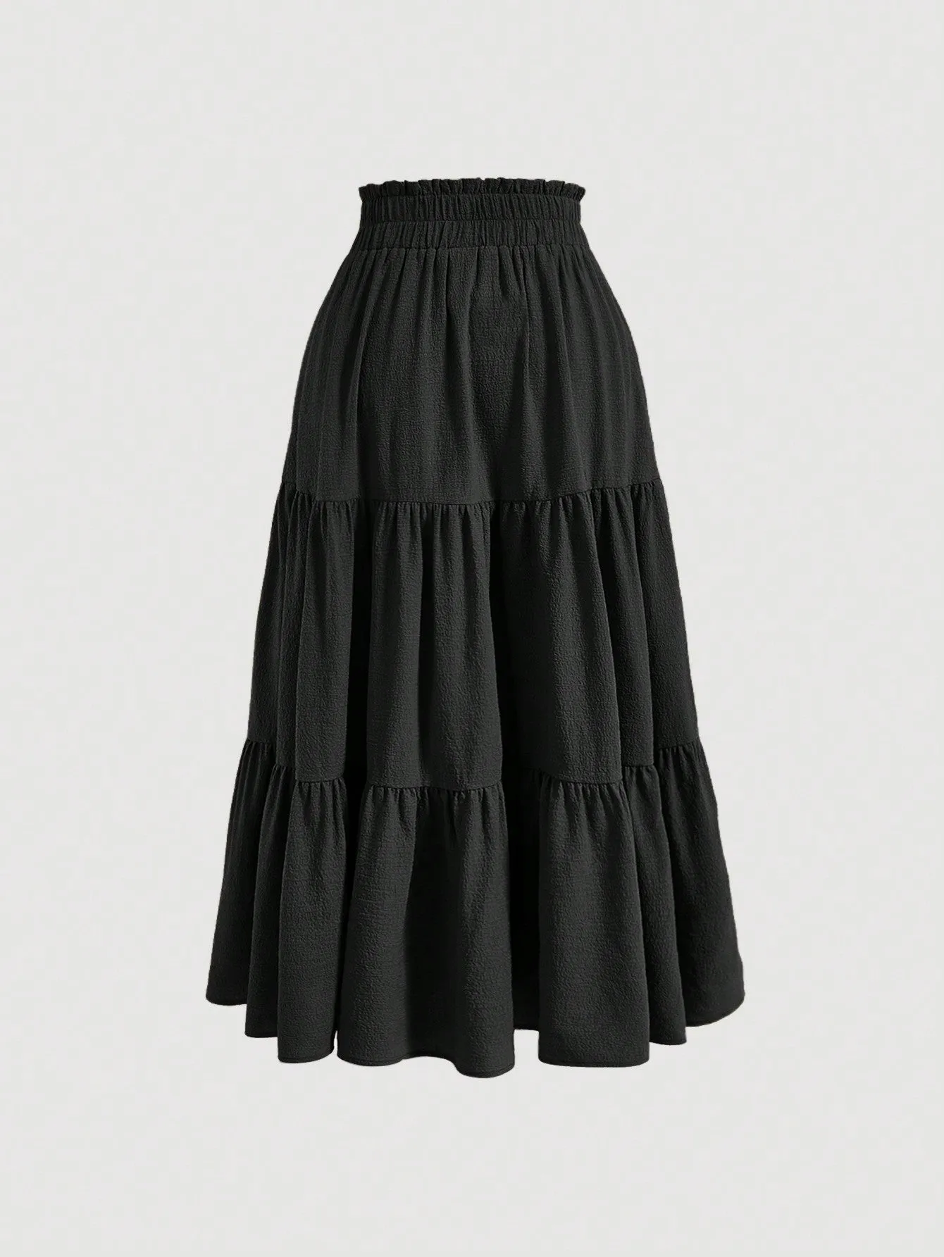 Falda Casual de Mujer con Volantes