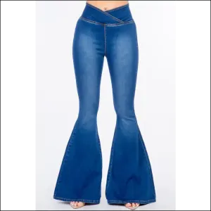 Flare Up your Style: Meet the American Bazi High Waist Jeans! 😂👖✨