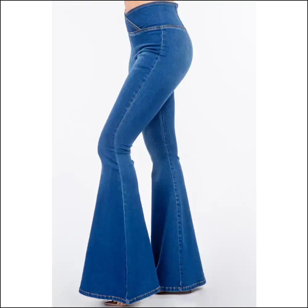 Flare Up your Style: Meet the American Bazi High Waist Jeans! 😂👖✨