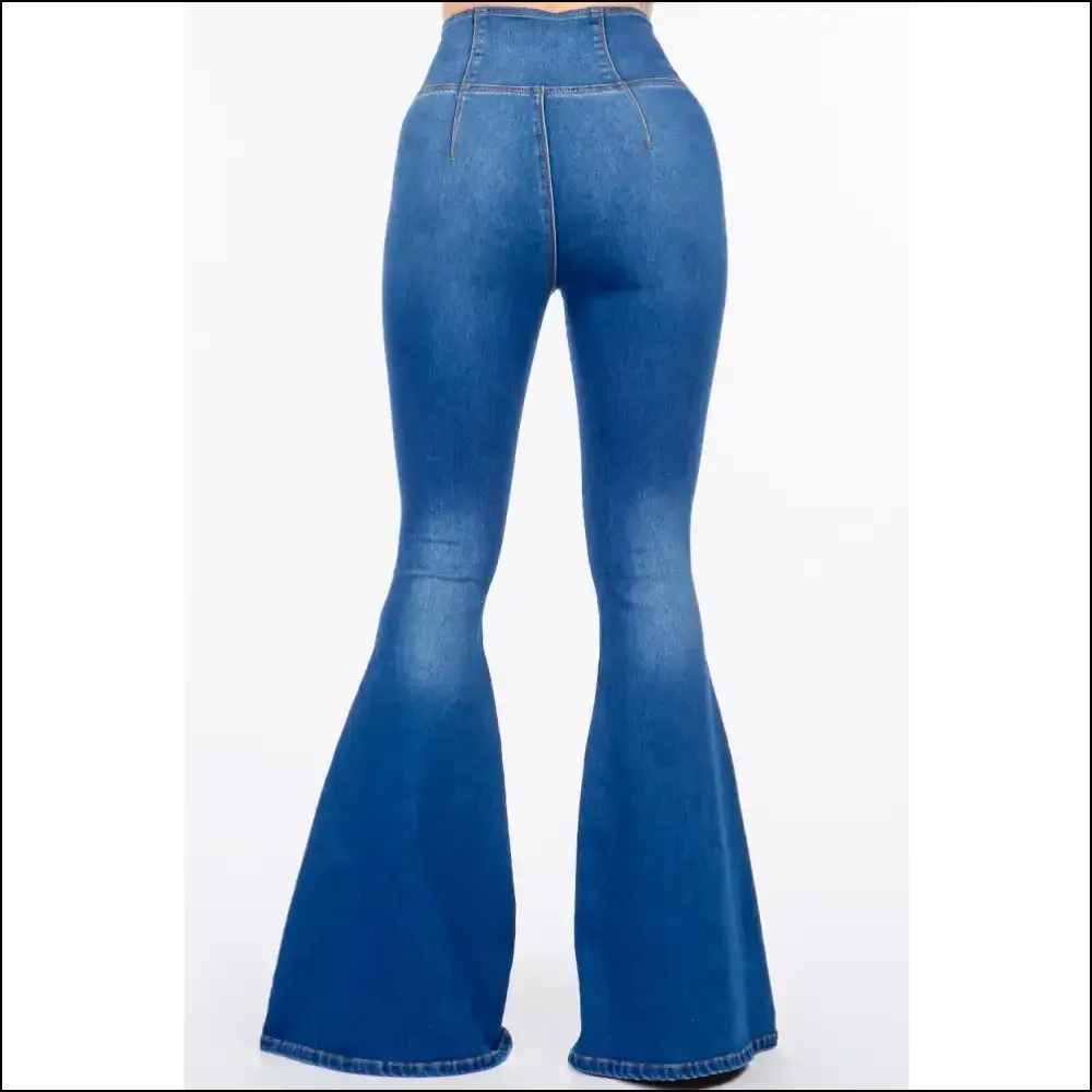 Flare Up your Style: Meet the American Bazi High Waist Jeans! 😂👖✨