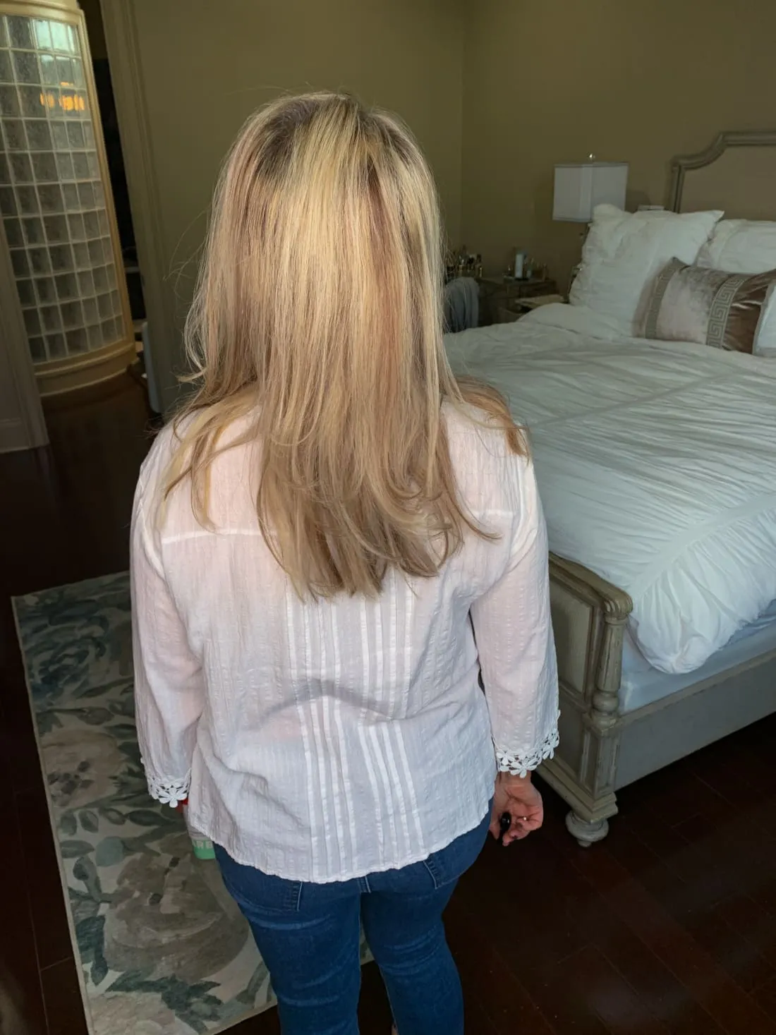 Floral Applique Top