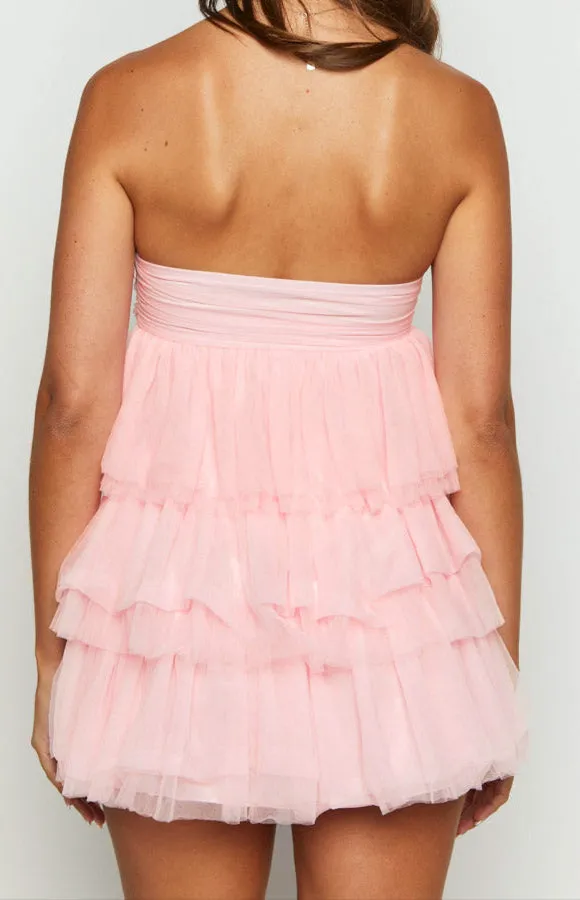 Francesca Pink Mini Party Dress 