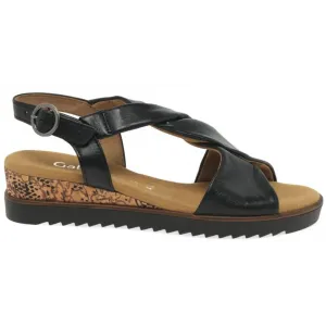 Gabor Rich Schwarz Sandals