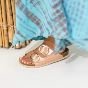 Galia Rose Gold Sandal