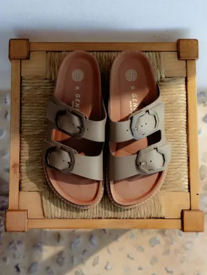 Galia Taupe Sandals