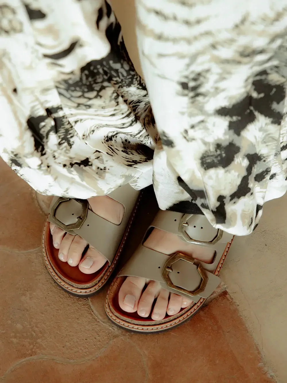 Galia Taupe Sandals