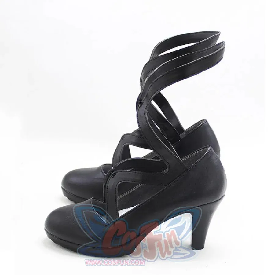 Genshin Impact La Signora Cosplay Shoes High-heels C00387