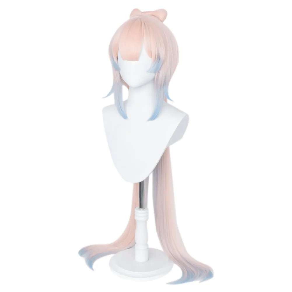 Genshin Impact Sangonomiya Kokomi Cosplay Wig Heat Resistant Synthetic Hair Carnival Halloween Party Props