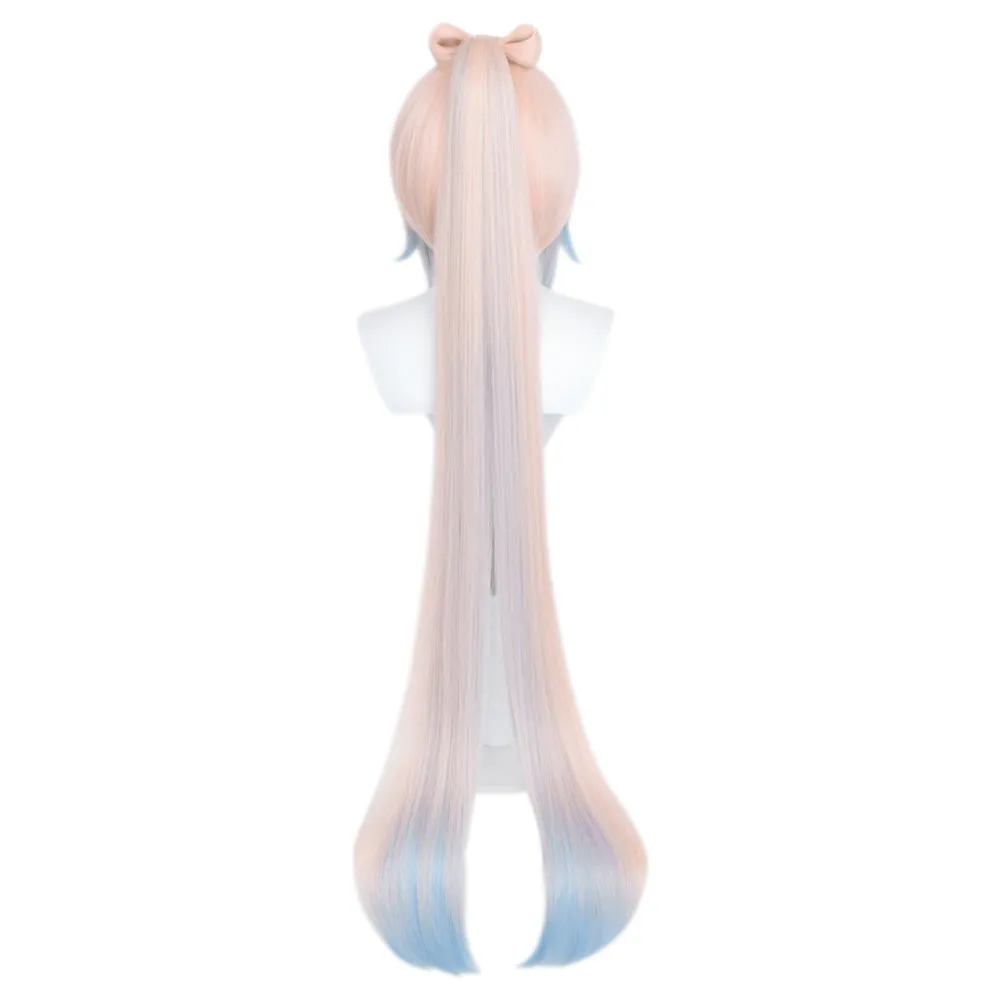 Genshin Impact Sangonomiya Kokomi Cosplay Wig Heat Resistant Synthetic Hair Carnival Halloween Party Props