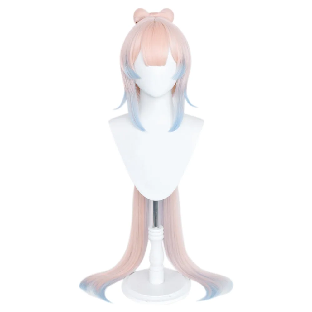 Genshin Impact Sangonomiya Kokomi Cosplay Wig Heat Resistant Synthetic Hair Carnival Halloween Party Props