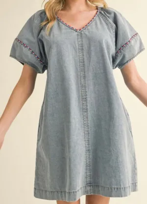 Georgiana Denim Dress