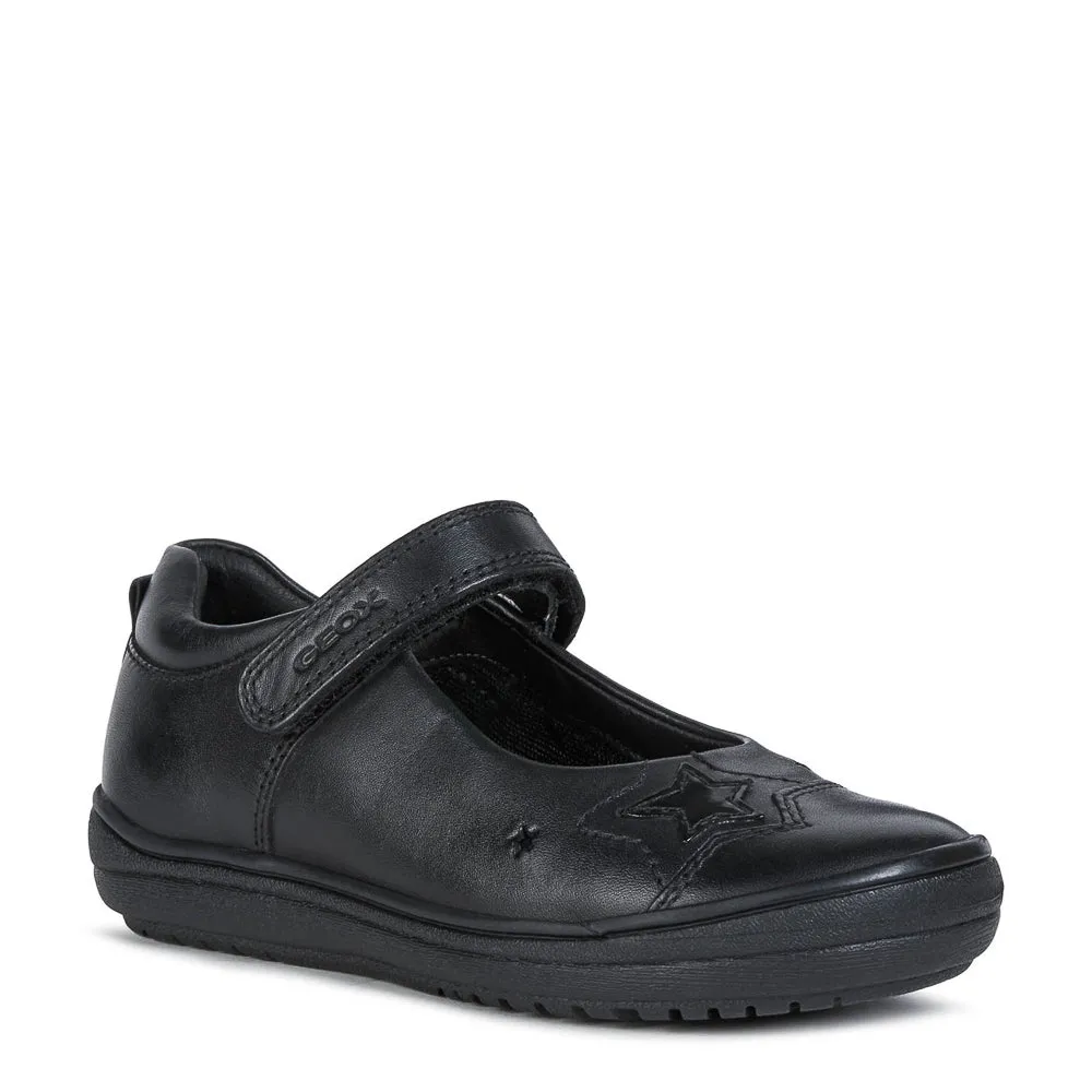 Geox Hadriel Black Mary Jane School Shoe