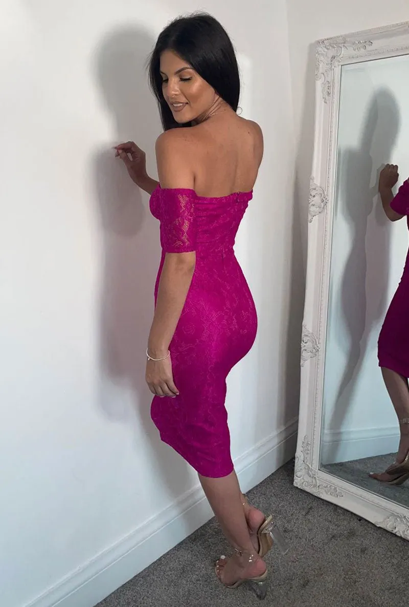 GIRL IN MIND MARILYN SWEETHEART MIDI DRESS