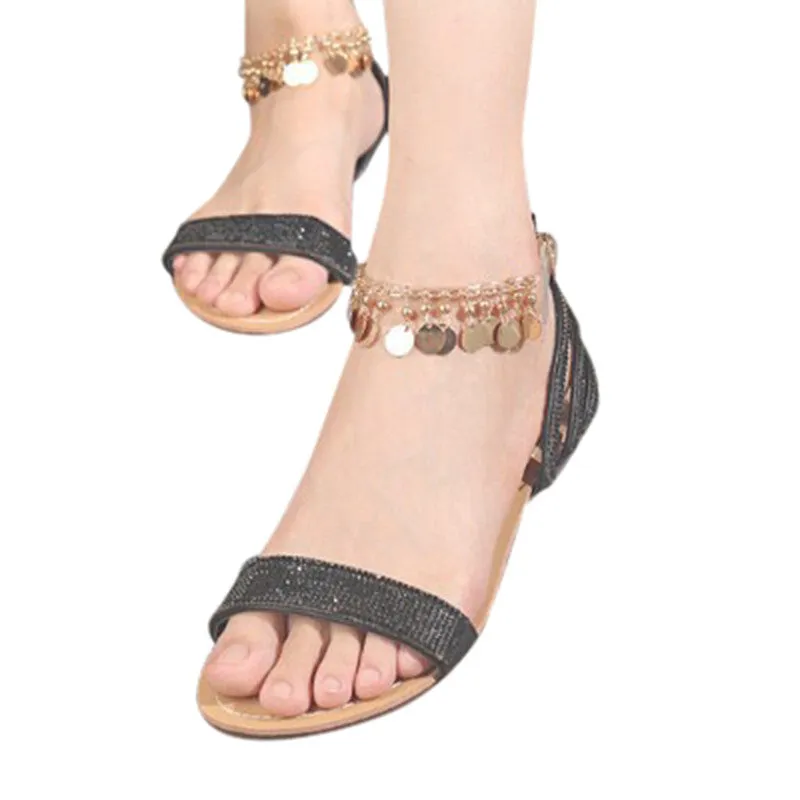 Golden Plated Silicone Ankle Chain