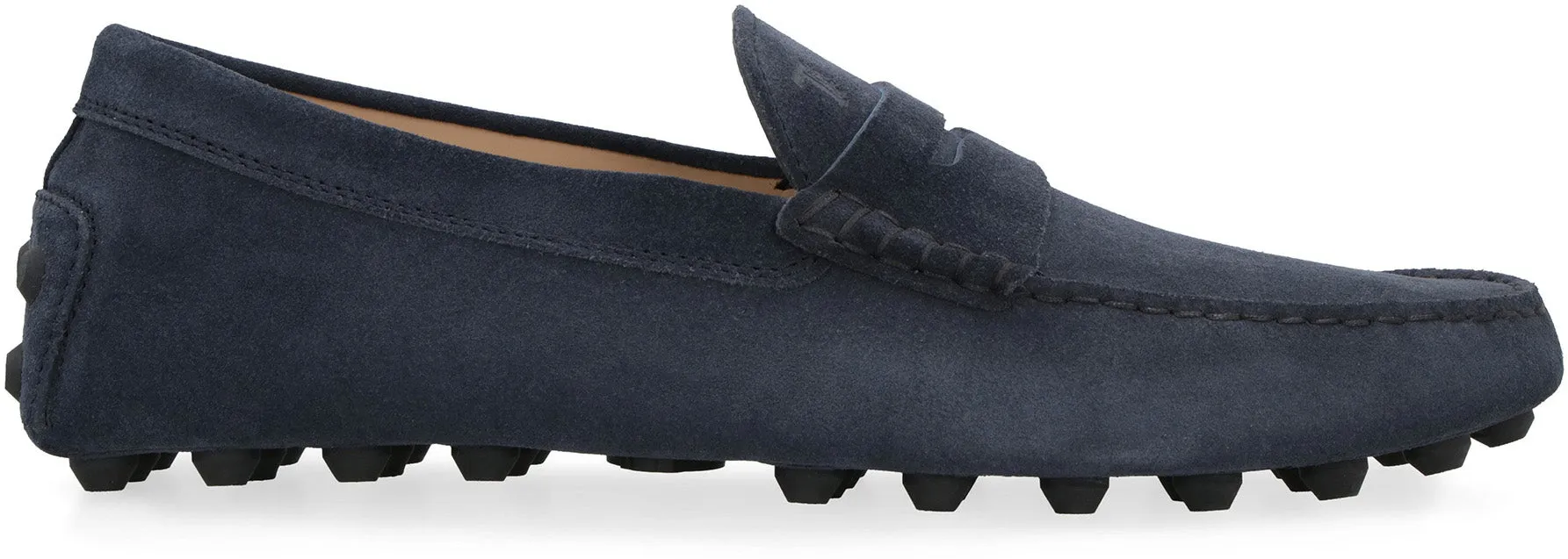 Gommino suede loafers