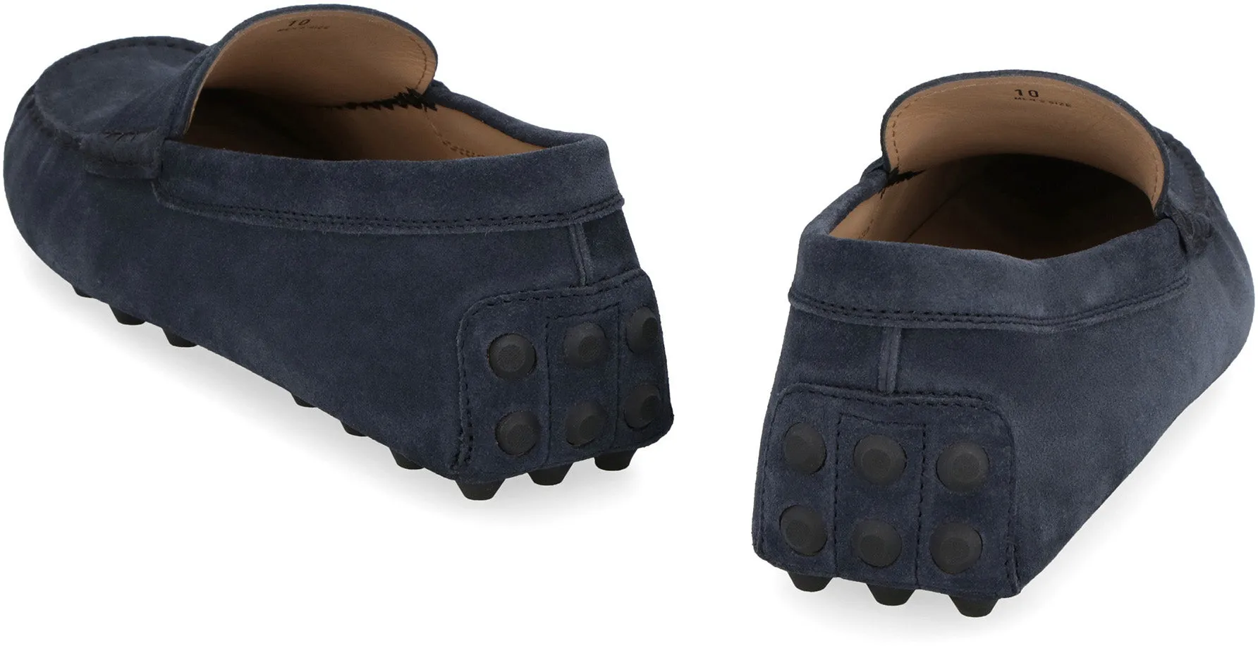 Gommino suede loafers