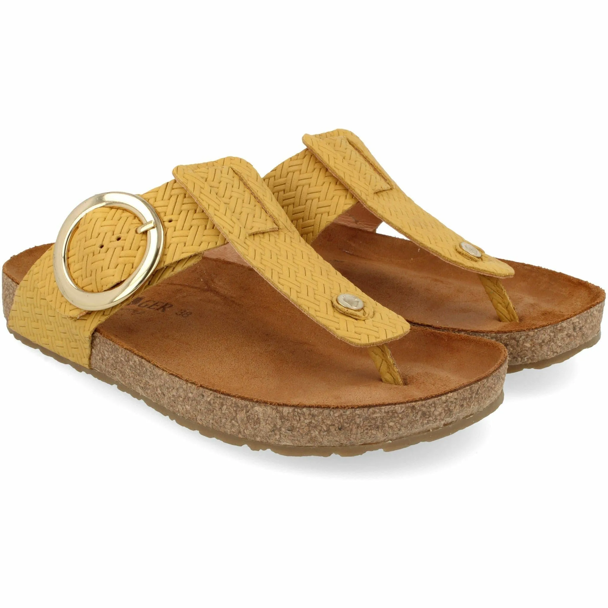 Haflinger Round Buckle Corinna Sandals - Clearance