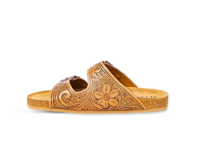 Hand Tooled Sandals