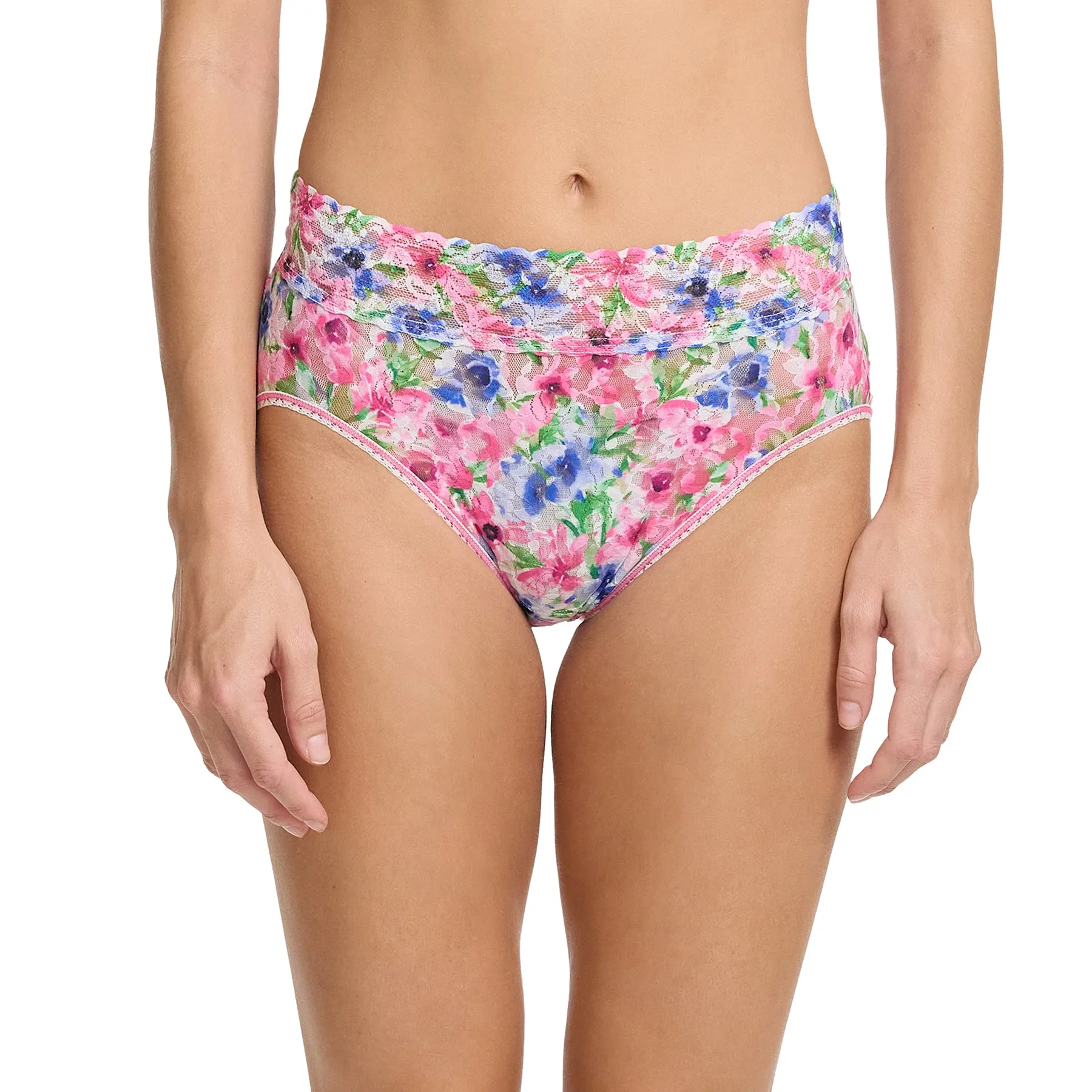Hanky Panky Printed Lace French Full Brief