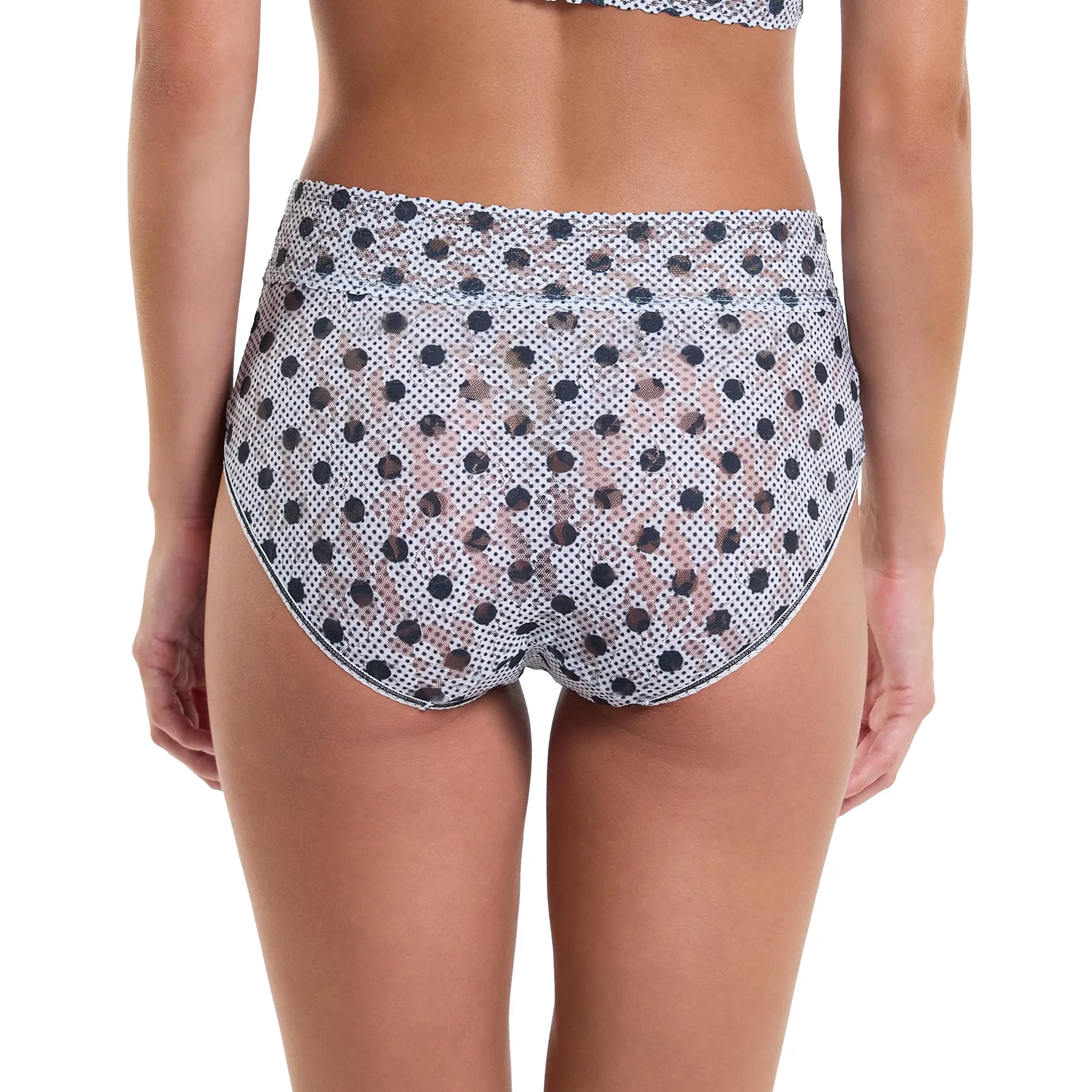 Hanky Panky Printed Lace French Full Brief