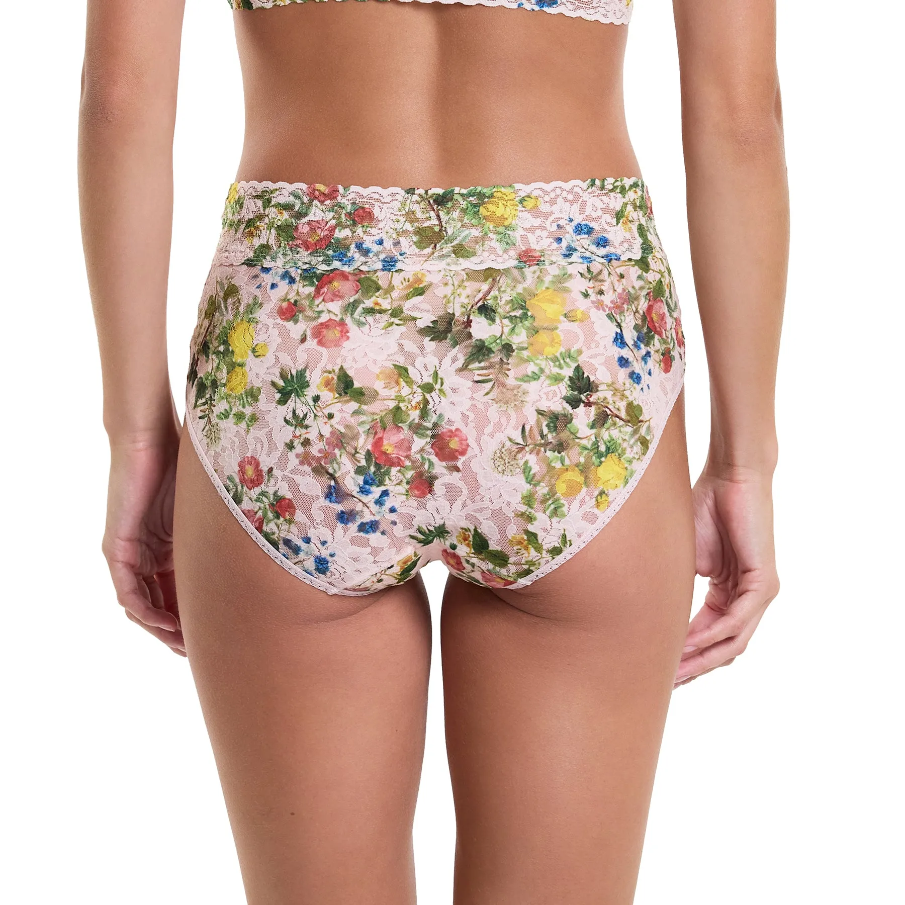 Hanky Panky Printed Lace French Full Brief