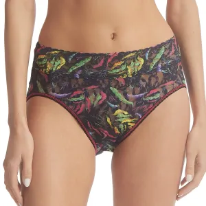 Hanky Panky Printed Lace French Full Brief