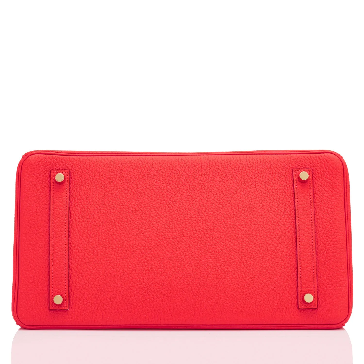 Hermes Capucine Orange 35cm Togo Birkin Gold Hardwrae