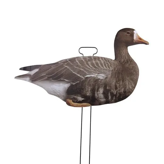 Higdon FLATS Specklebelly Goose Standard Silhouette Decoys 12 Pack