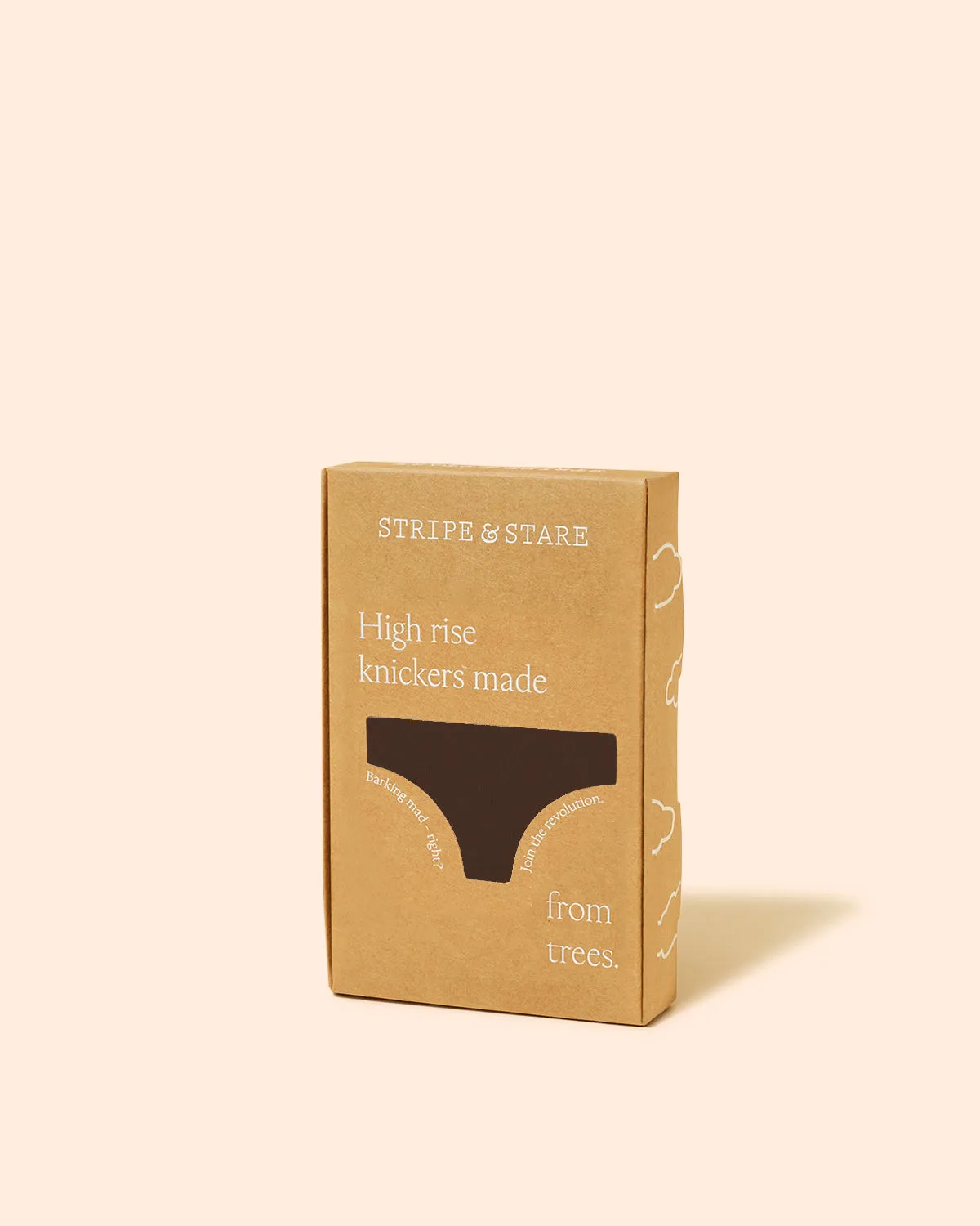 High Rise Knicker - Chocolate