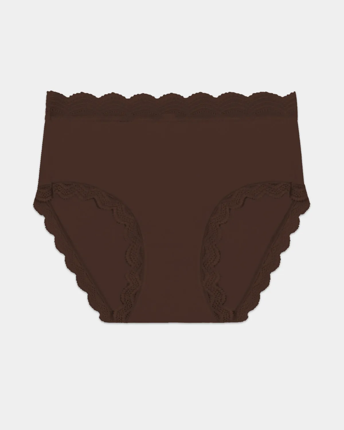 High Rise Knicker - Chocolate