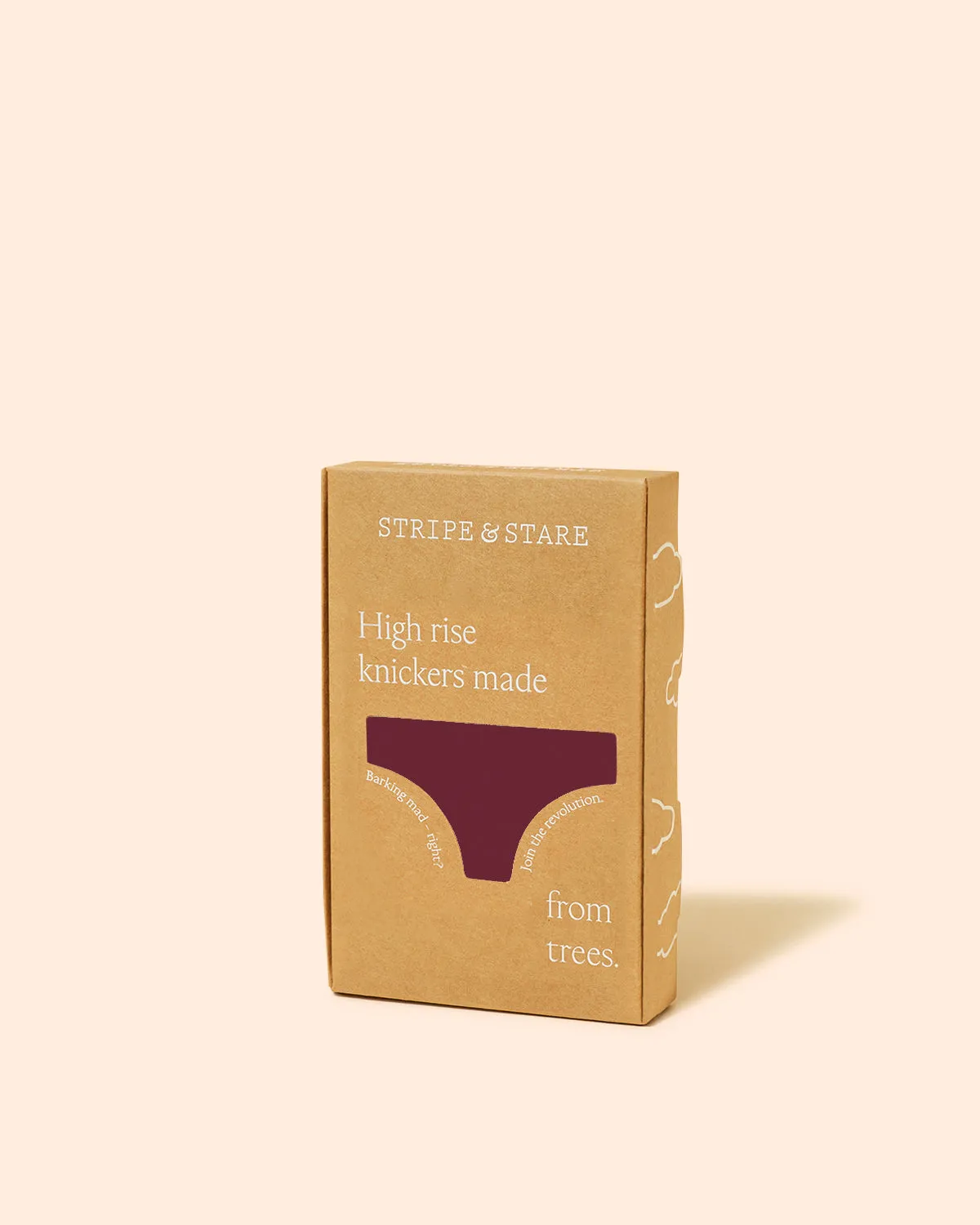 High Rise Knicker - Rouge