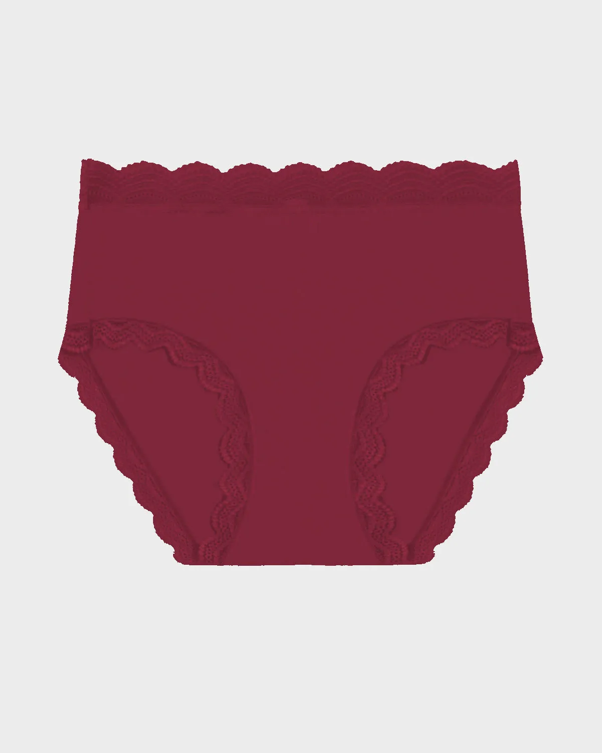 High Rise Knicker - Rouge