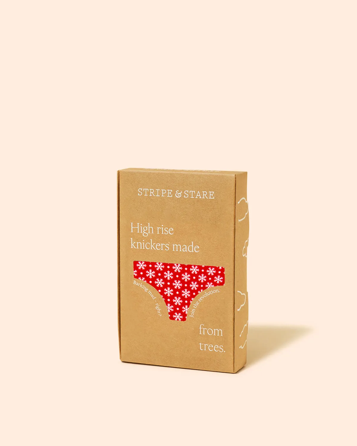 High Rise Knicker - Snowflakes