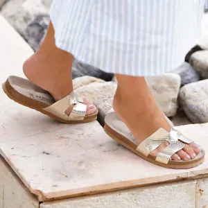 Hilary Platinum Sandals
