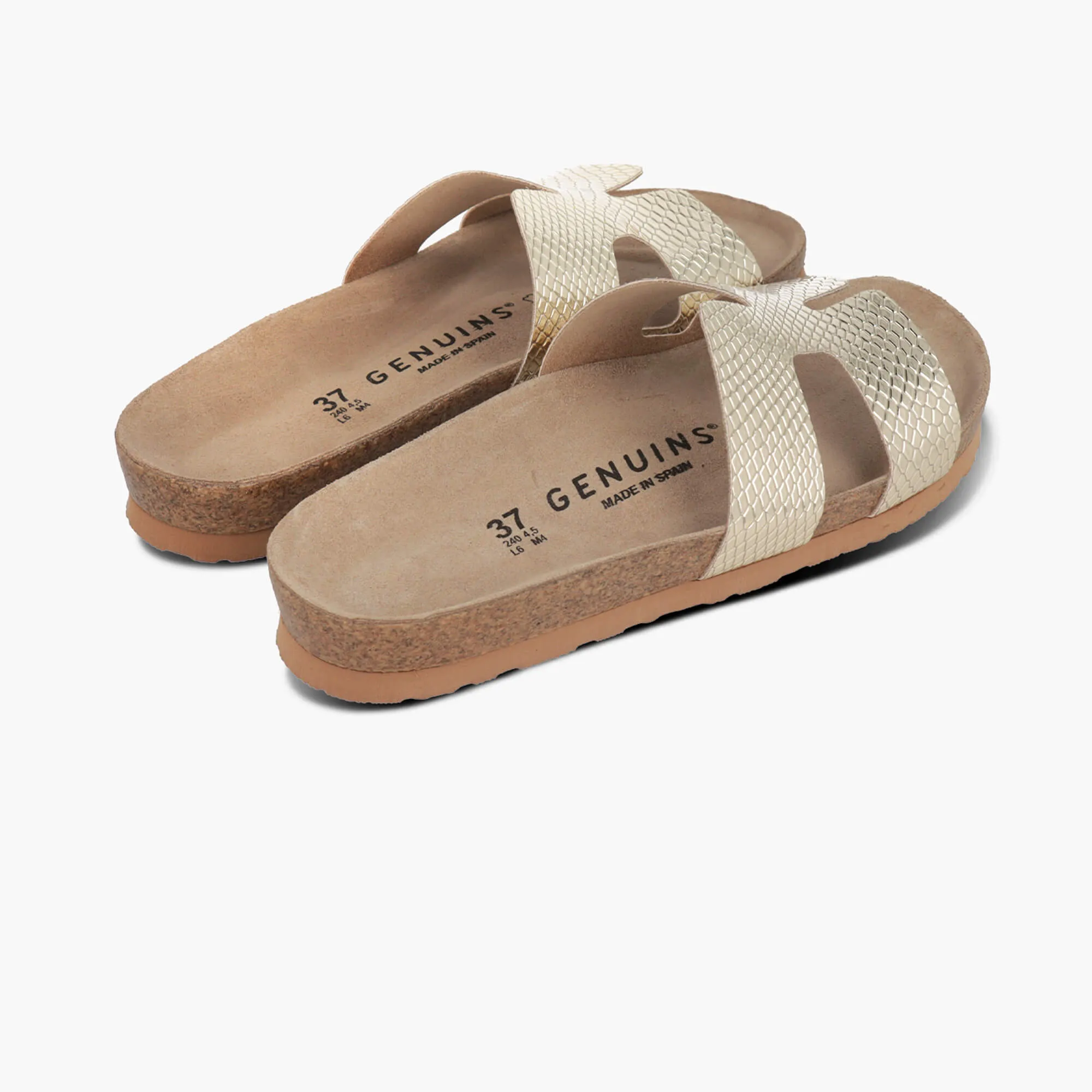 Hilary Platinum Sandals