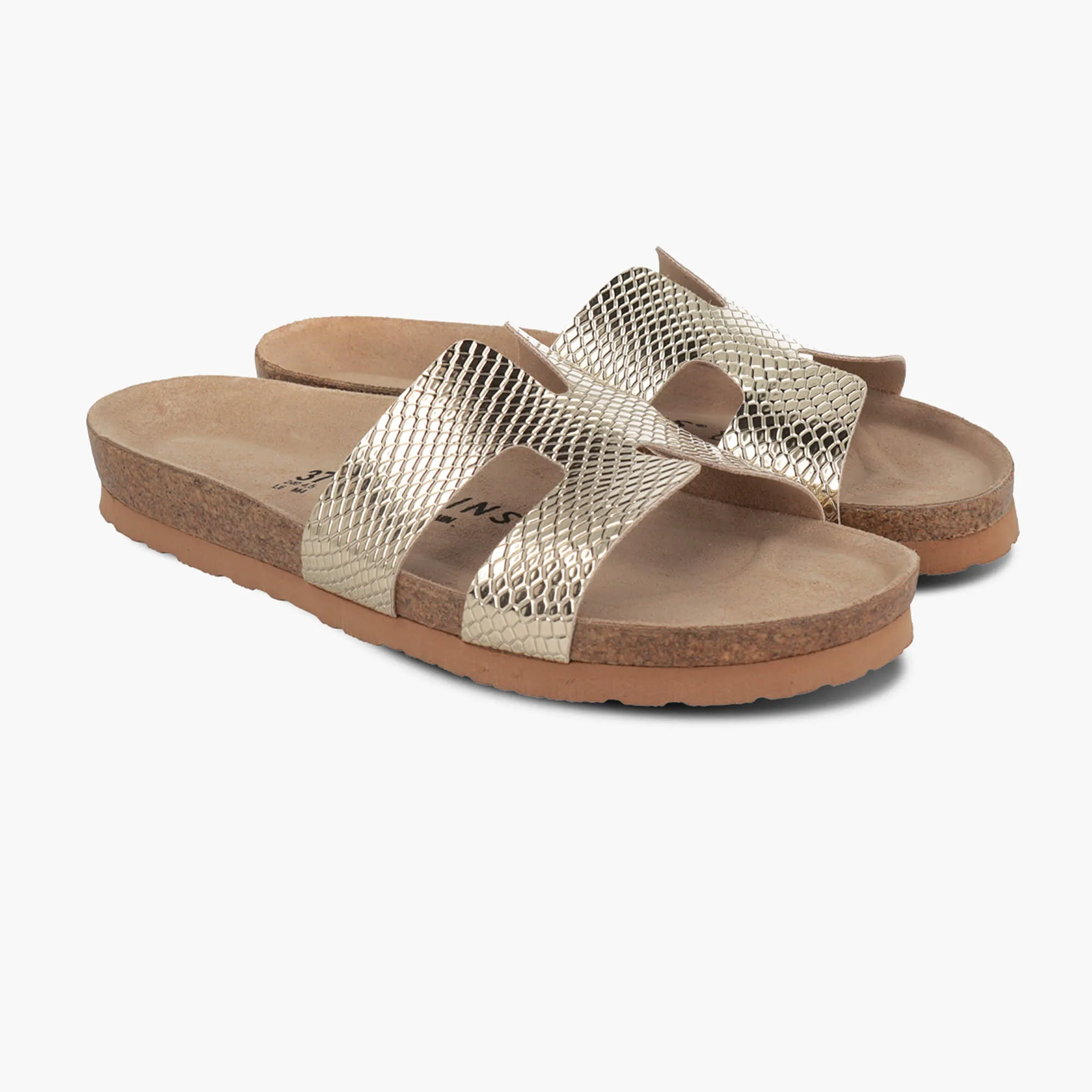 Hilary Platinum Sandals