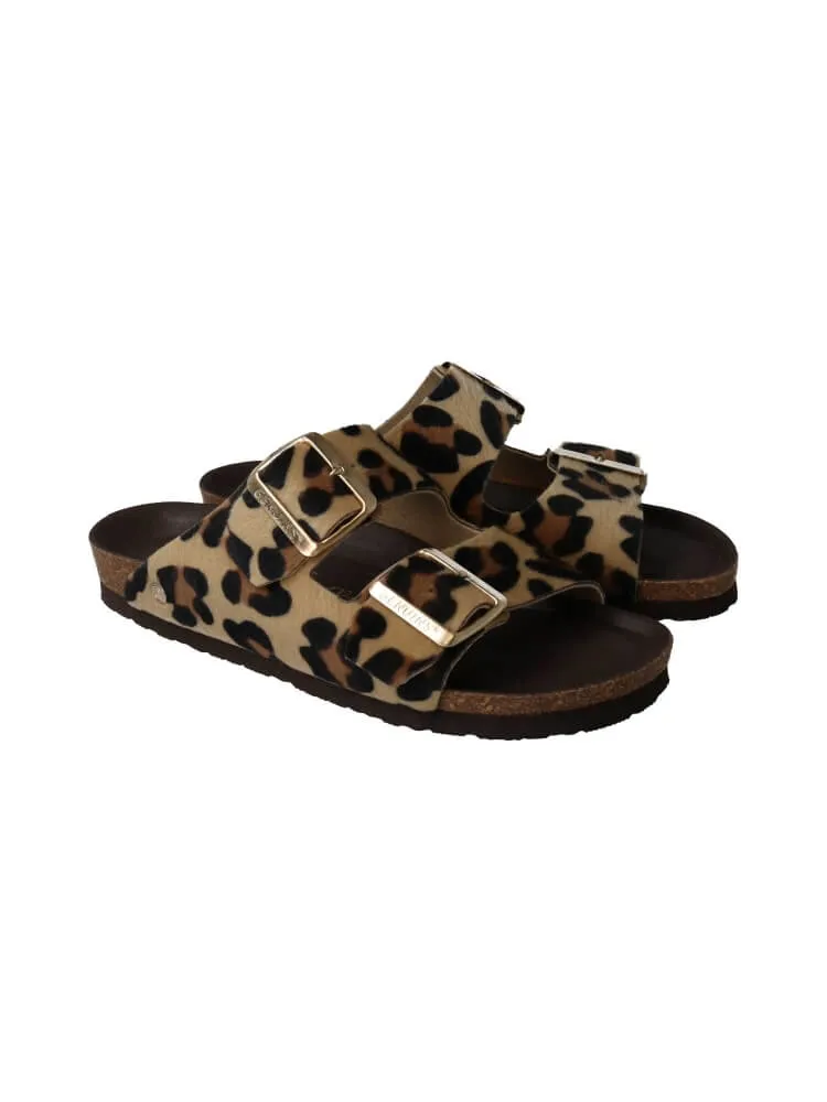 Honolulu Leopard Print Sandals