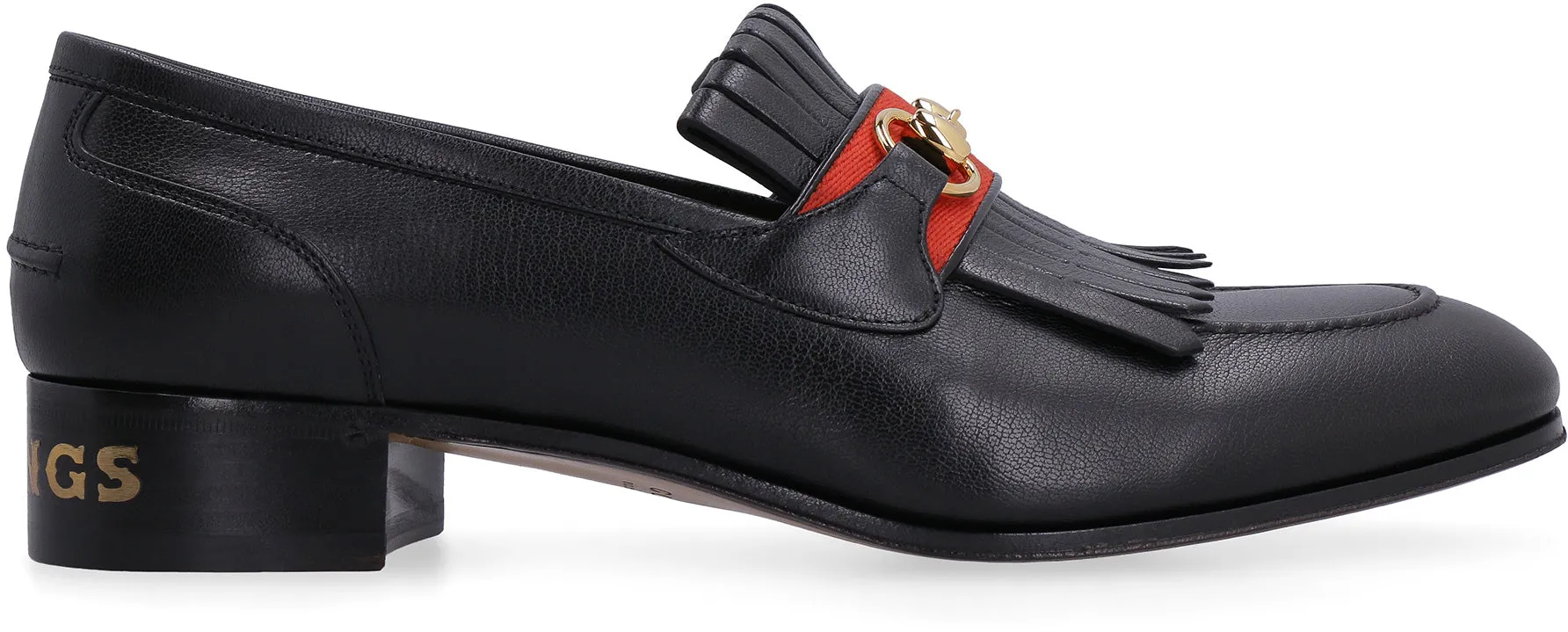 Horsebit leather loafers