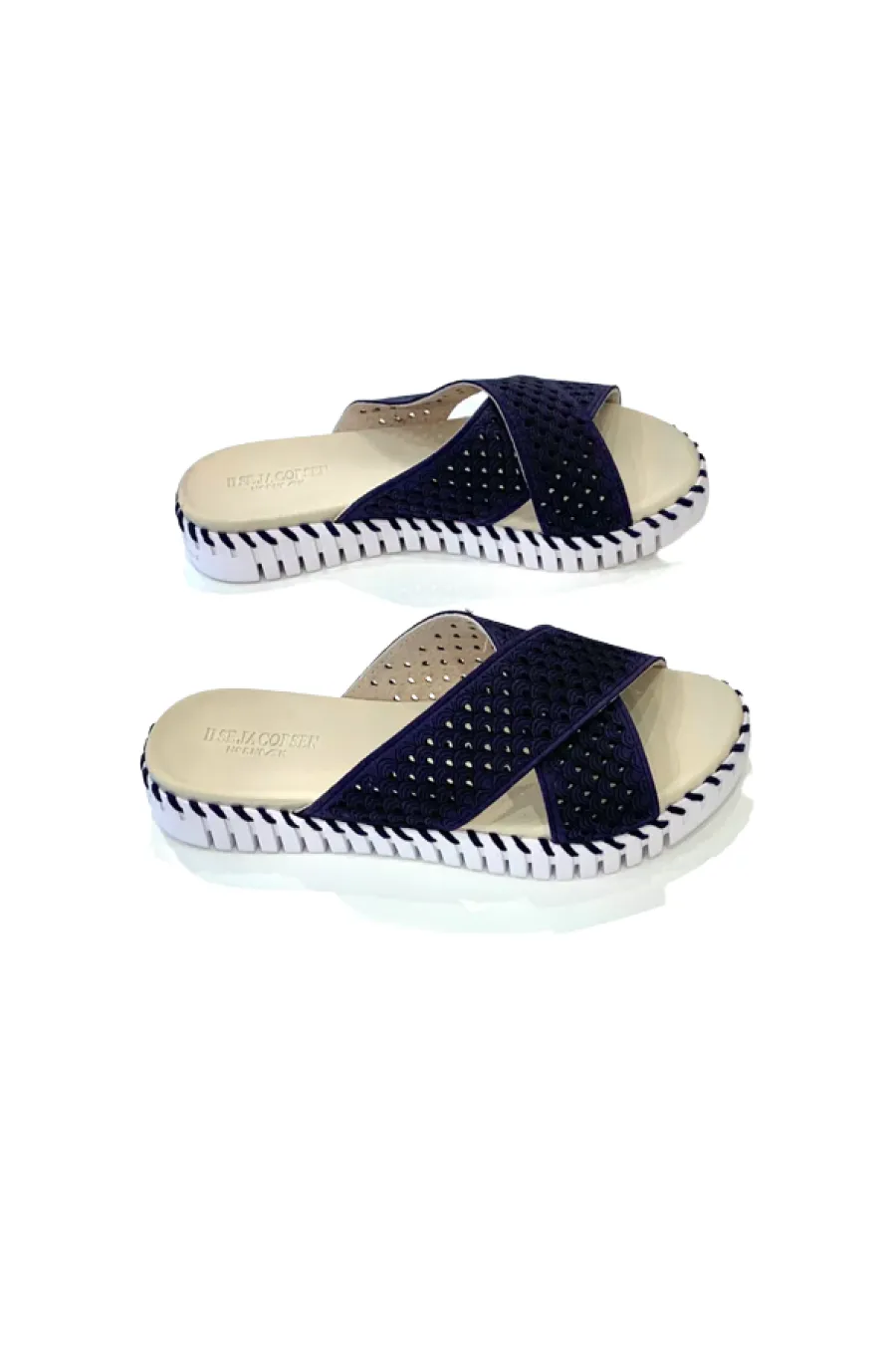 Ilse Jacobsen Cross Strap Sandals