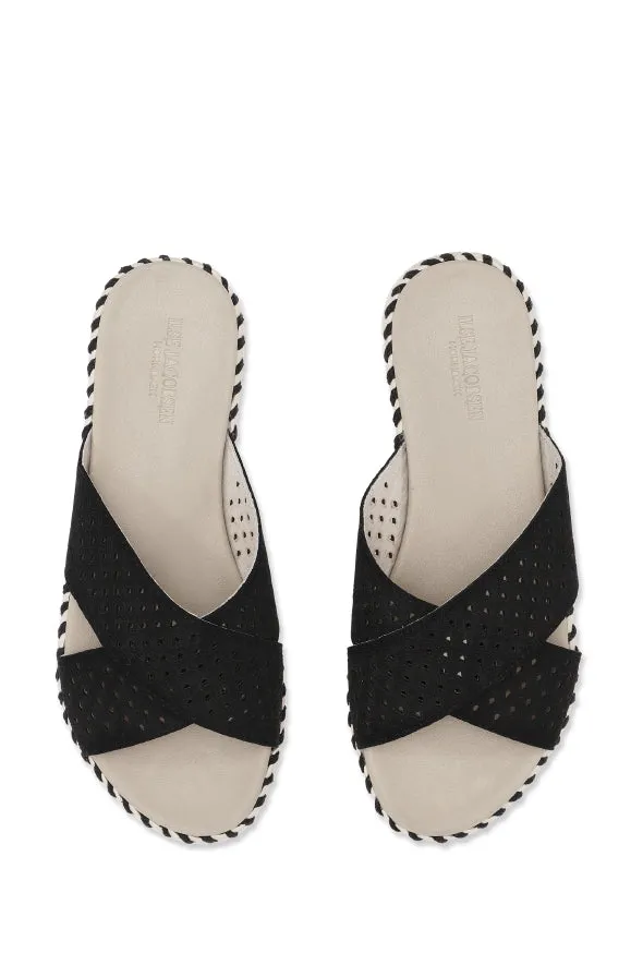 Ilse Jacobsen Cross Strap Sandals