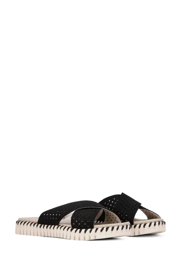 Ilse Jacobsen Cross Strap Sandals