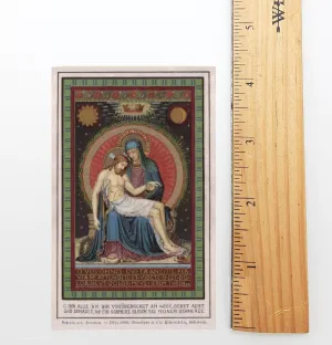 In Thanksgiving for His Sacrifice – Restored Vintage Holy Card – Beuron pack of 10/100/1000