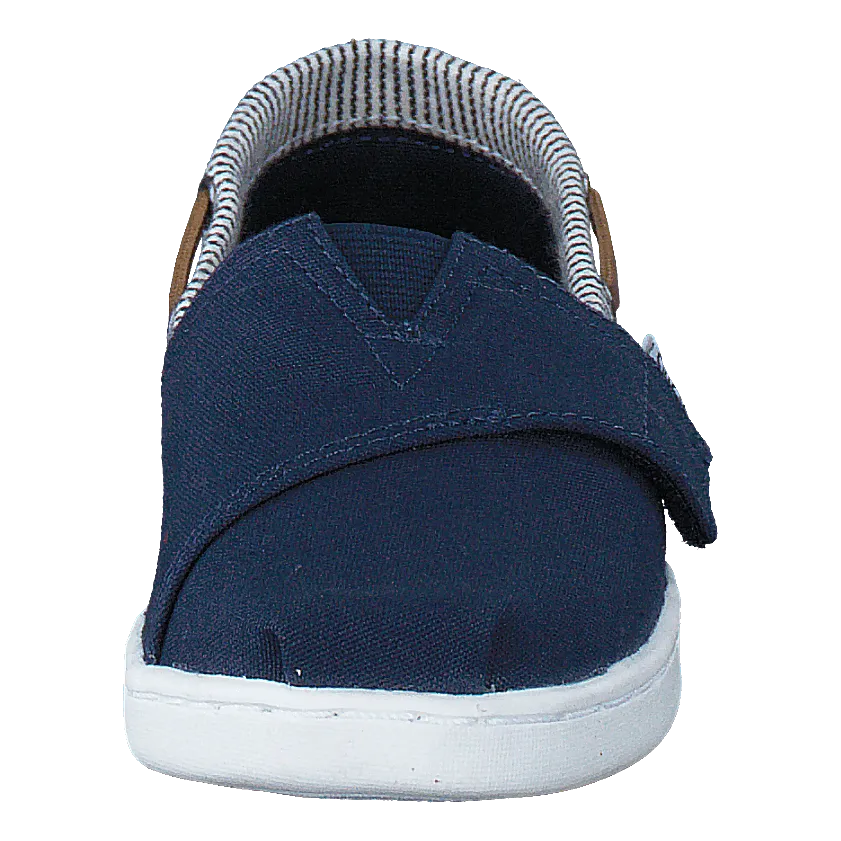 Infant Navy Canvas/Stripes Navy