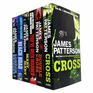 James Patterson Collection 6 Books Set (Double Cross, Cat and Mouse, Mary Mary, The Beach House, You've Been Warned, Beach Road)