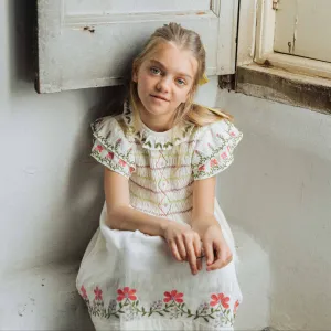 JANE DRESS, OPALINE SILK