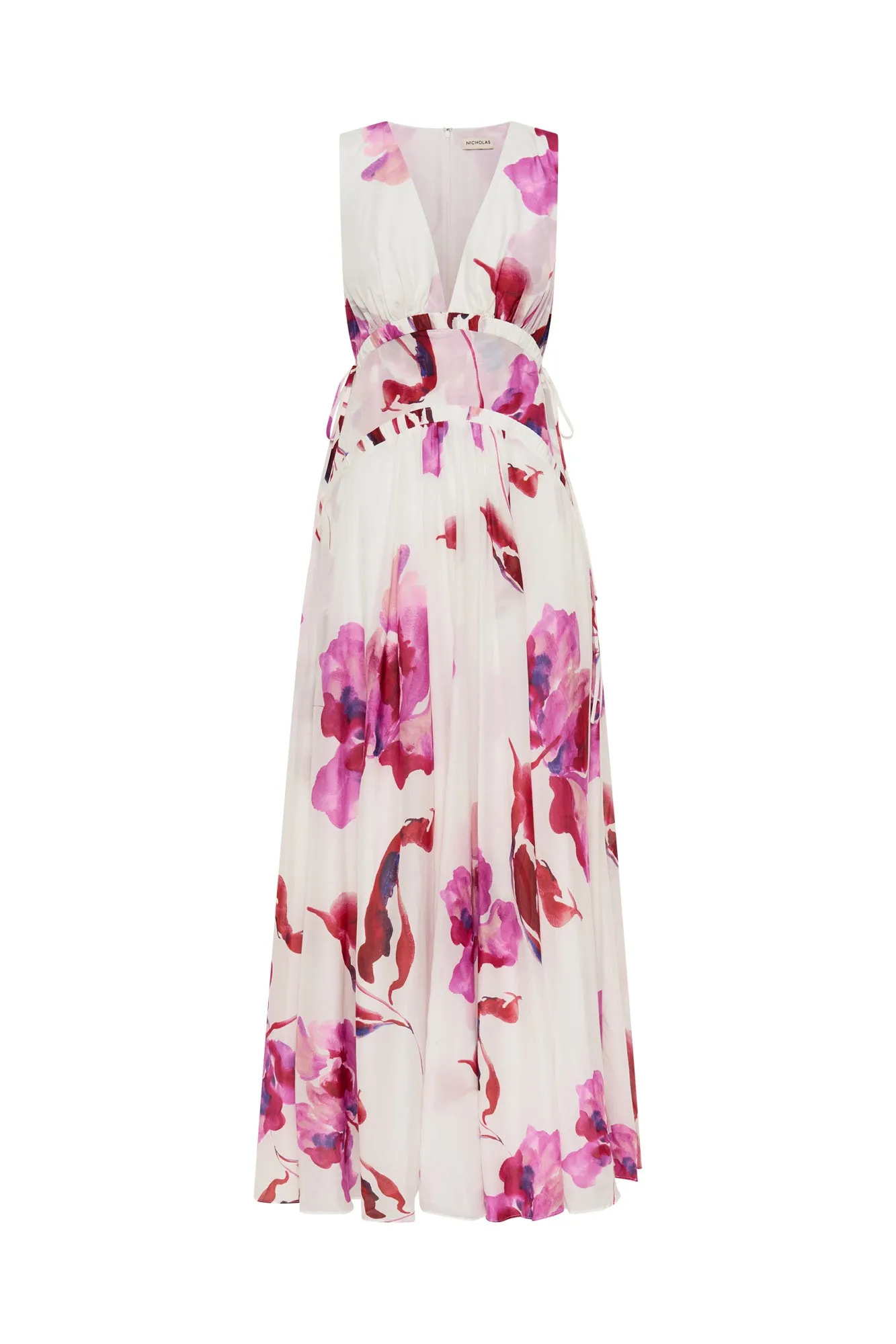 Jane Dress - Zoe Floral Ivory