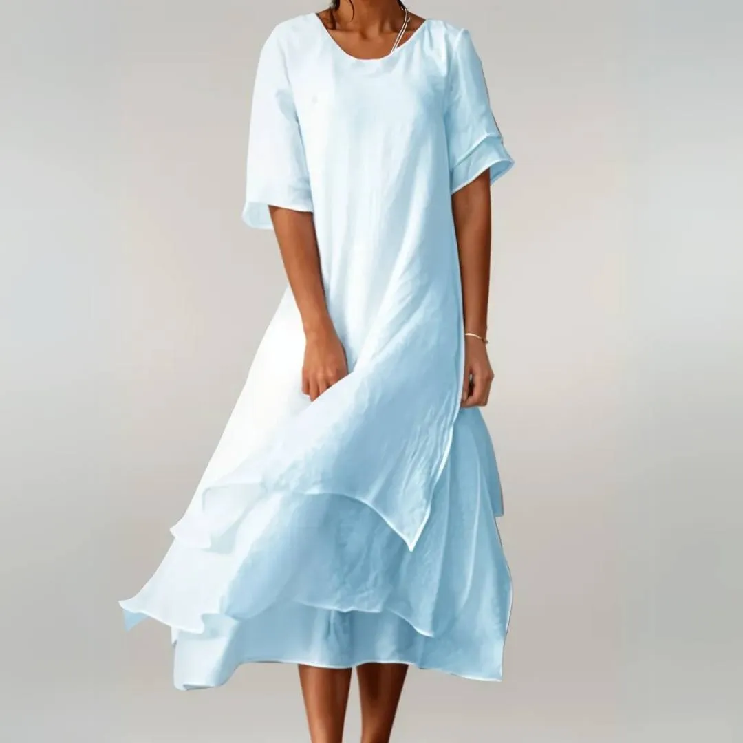 Jane™ |  Elegant Flowy Long Dress